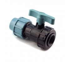 ПЕ Кран різьбовий ВР Ф25*3/4 6002/70323