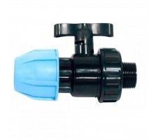 ПЕ Кран різьбовий ЗР Ф25*3/4 6003/21910/70317