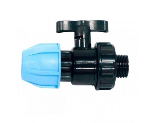 ПЕ Кран різьбовий ЗР Ф32*1 6003/70324