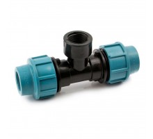 ПЕ Трійник різьбовий ВР 20*3/4 Никифоров STR