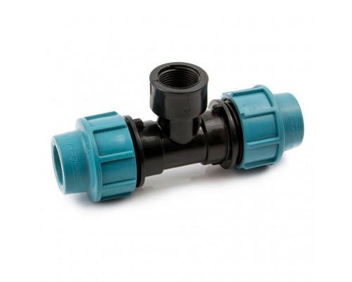 ПЕ Трійник різьбовий ВР Ф25*3/4 3002 58211