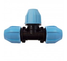 ПЕ Трійник зажимний Ф63 Никифоров