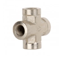 З'єднання хрестове зі внутрішньою різьбою 1/4" INTERTOOL PT-1864
