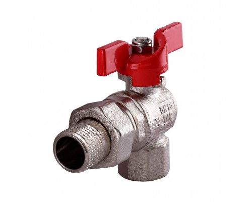 Кран шаровий кутовий +американка ВН 1/2 (15) PROFESIONAL QP004 PN40 Кран шаровий кутовий +американка ВН 1/2 (15) PROFESIONAL QP004 PN40