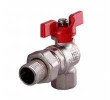 Кран шаровий кутовий +американка ВН 3/4 (20) Koer 16134