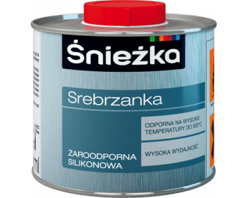 Сріблянка силіконова жаростійка t+500 SNIEZKA  0,5л