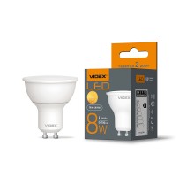 Лампа світлодіодна LED VIDEX 8W 4100K MR16e GU10 VL-MR16e-08104