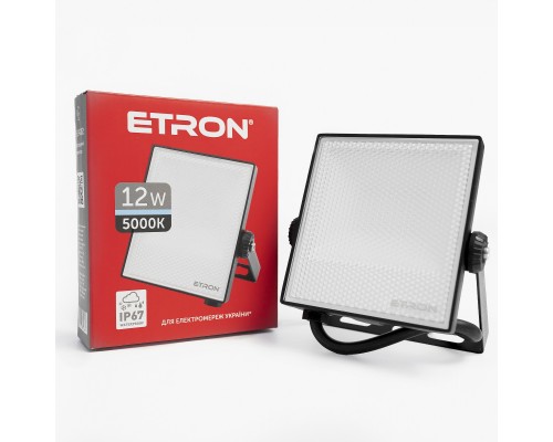 Прожектор Led 12W ETRON 1-ESP-202 5000 K