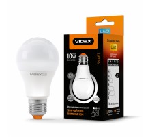 Лампа світлодіодна LED VIDEX 10W 4100K A60eC3 E27 з регулюванням колірності VL-A60eC3-1027