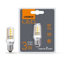 Лампа світлодіодна LED VIDEX 3W 4100K ST25 E14 VL-ST25e-03144