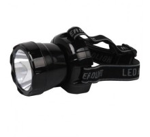 Ліхтар LED Акумулятор 3W BECKHAM 200Lm налобний 084-007-0003