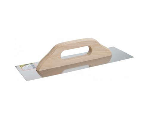 Терка-гладилка з деревяною ручкою 680 13V249