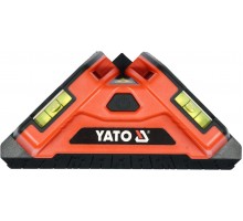 Рівень лазерний для плитки YATO роб,діапазон -10м кут 90, 2 лазера,2*АА YT-30410