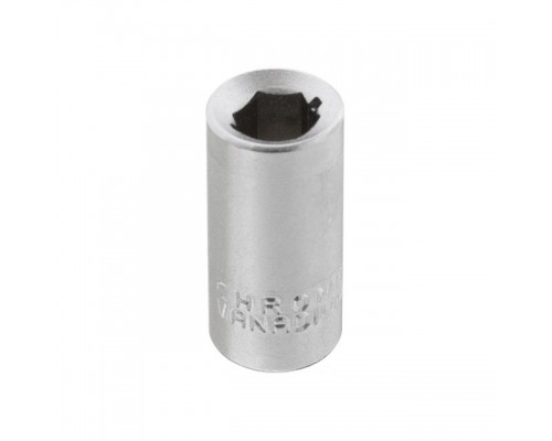 Футорка перехідник хром 1/4 шест. 1/4 квадр. 25мм ЕТ-1101