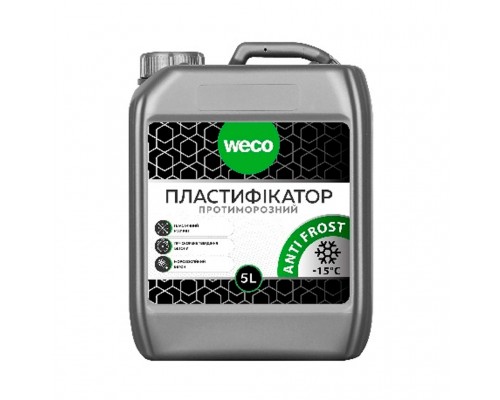 Пластифікатоp протиморозний WECO 5л