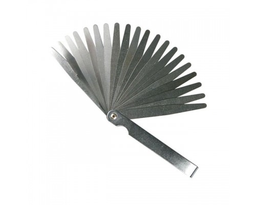 Щупи 20 шт, 0,05-1,0мм ІНТЕРТУЛ  АТ-0002