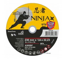 Круг абразивний відрізний VIROK NINJA 230 * 1.6 * 22 65V229