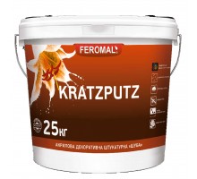 Штукатурка декоротивна  ШУБА  2,0мм База C FEROMAL KRATZPUTZ SHPATEN 25кг/відро