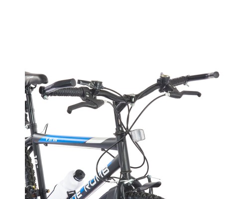 Велосипед RIDE ROMB V.21 колесо 26" стальна рама 18" чор/оранж 148529