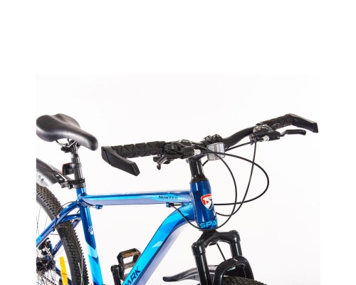 Велосипед SPARK HUNTER колесо 27,5" алюмін. рама 19" син/бл 148449