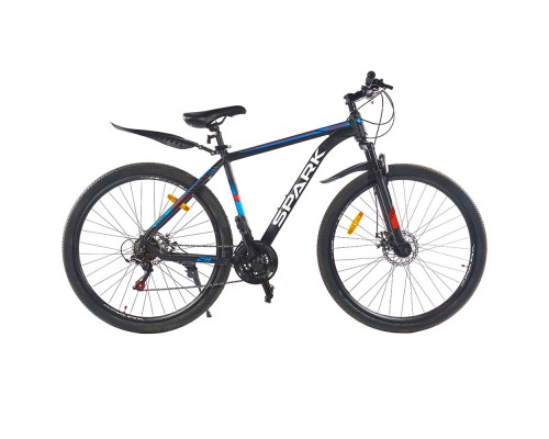 Велосипед SPARK JAGER колесо 29" алюмін. рама 20" чорн/син 148446