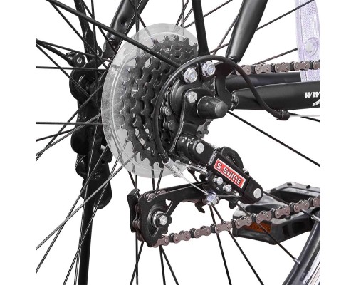 Велосипед SPARK ROUGH колесо 26" стальна рама 20" сір/бл 148483