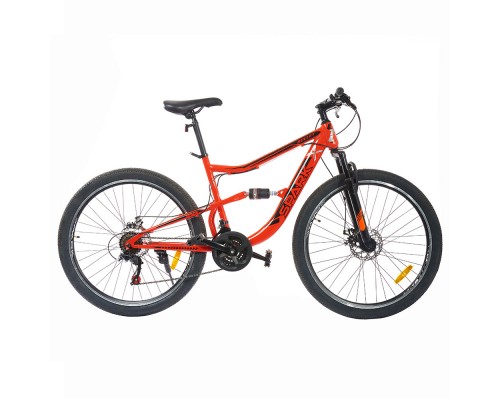 Велосипед SPARK BULLET колесо 27,5" стальна рама 18" черв/чорн 148452