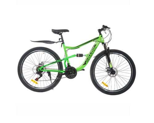 Велосипед SPARK BULLET колесо 27,5" стальна рама 18" черв/чорн 148452