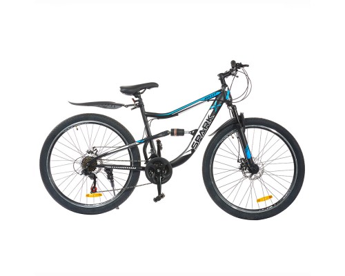 Велосипед SPARK BULLET колесо 27,5" стальна рама 18" черв/чорн 148452