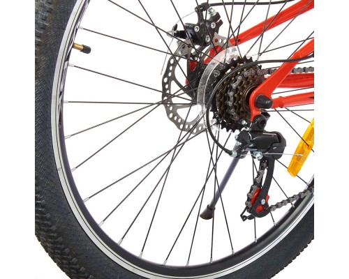 Велосипед SPARK BULLET колесо 27,5" стальна рама 18" черв/чорн 148452