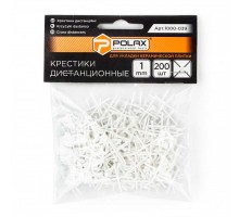 Хрестик POLAX для плитки 1,0 мм. 1000-039