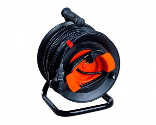 Подовжувач  ПВС 2*2,5  50м з виносною розеткою 5492