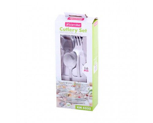 Набір столових приборів  16 приборів. нерж.сталі 5333