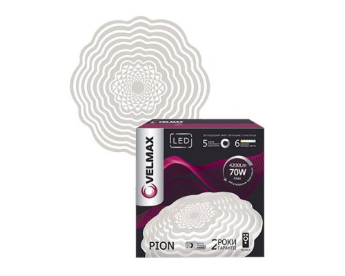 Світильник LED VELMAX V-CL-PION 70W smart 3000K-6500K пульт 23-42-87