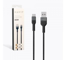 Кабель зарядний HV-CB623C Type-C USB