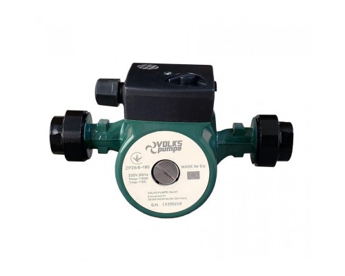 Насос циркуляц VOLKS 25-6/180 мм+гайки шт