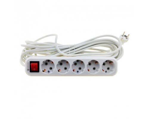 Подовжувач  5-ний 10 м. з з/з EH-0510