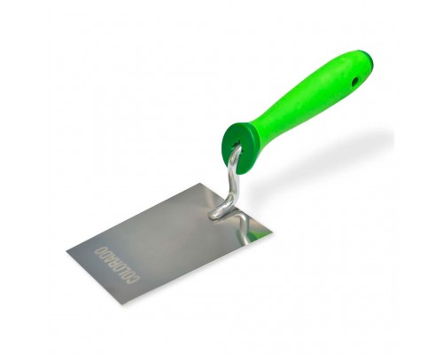 Кельма з нержавіючої сталі 140*80 мм шпаклювальна 06-225