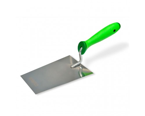 Кельма з нержавіючої сталі 160*115 мм 4-кутна 06-146 06-246