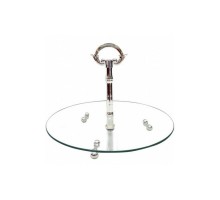 Фруктовниця кругла  декор Виноград(30*20см) 37243