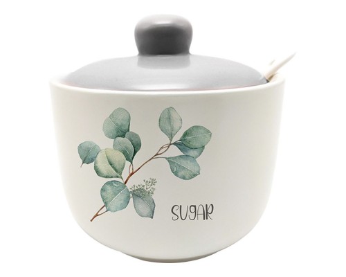 Цукорниця з ложкою 520мл Флора 700-03-16