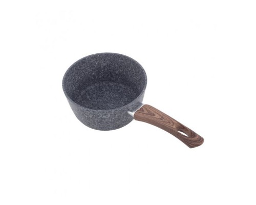 Ківш 16см з антипригарним покриттям Grey marble з алюмінію 4170