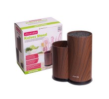 Підставка подвійна для ножів та кухонного приладдя 22см 7609A