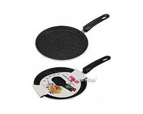 Сковорода для млинців Ø24см з алюмінію з мармуровим покриттям (індукція) 0620MR