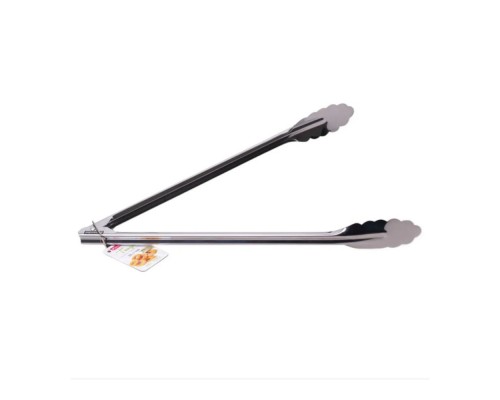 Щипці кухонніз нержавіючої сталі 35,5см Kamille  KM-7523