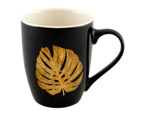 Чашка Keramia Golden "LEAF Palm" 360мл 21-279-066 Чашка Keramia Golden "LEAF Palm" 360мл 21-279-066