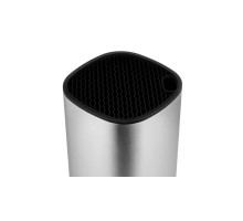 Підставка-колода для ножів з нержавіючої сталі 22см Ardesto Gemini AR2123SH