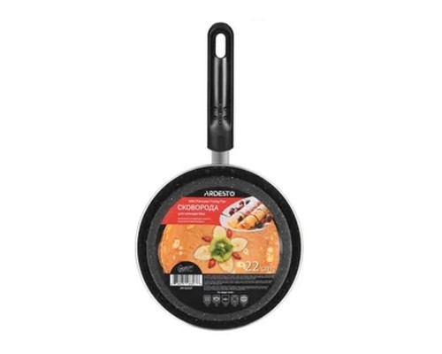 Сковорода для млинців Mini 22см чорна алюмінієва AR1922GP Ardesto Gemini Gourmet