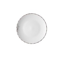 Тарілка десертна Ardesto Lucca 19см "Winter white" кераміка AR2919WMC