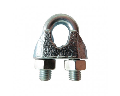 Зажим для троса  DIN 741, оцинкований, 16